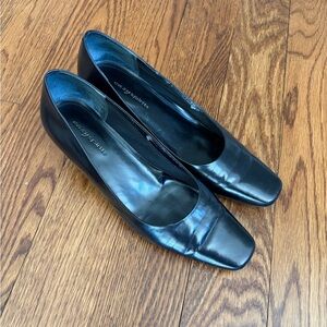 Easy Spirit Block Toe Kitten Heel